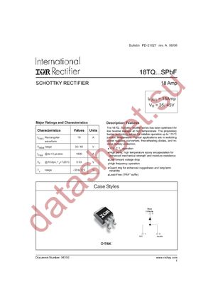 18TQ035STRRPBF datasheet  